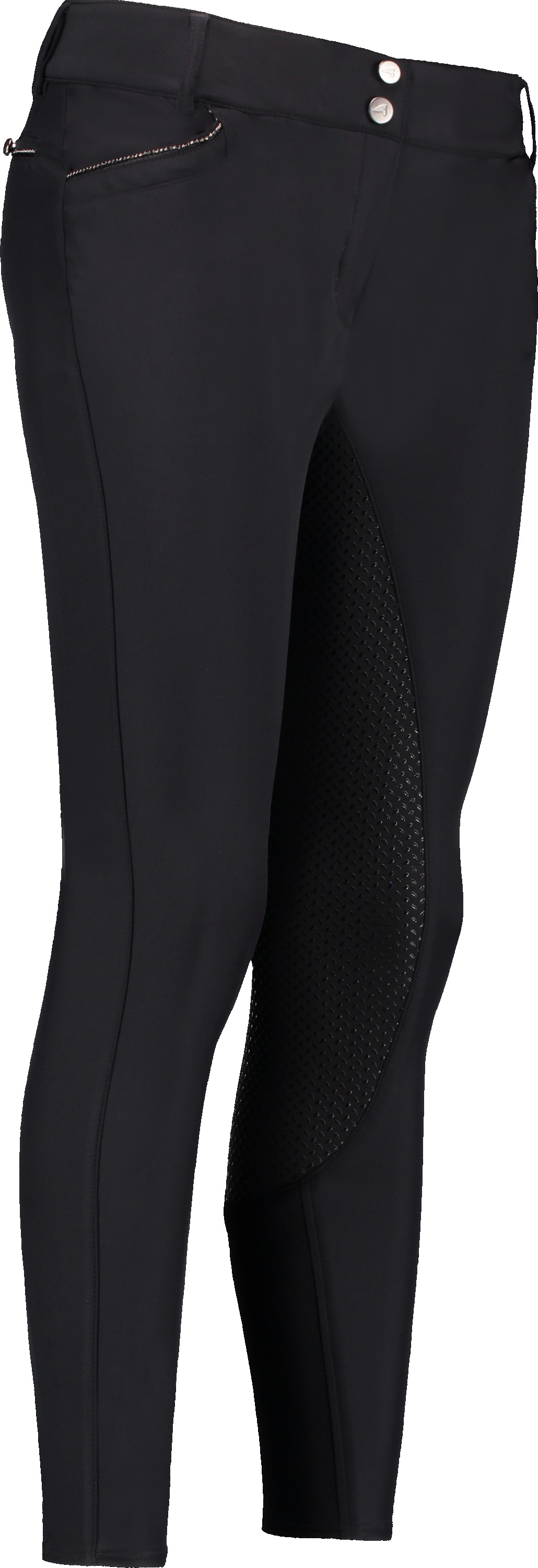 Euro-Star Arielle Riding Pants, Full-Toe, FullGrip Silicone, Mocha 40 - 2