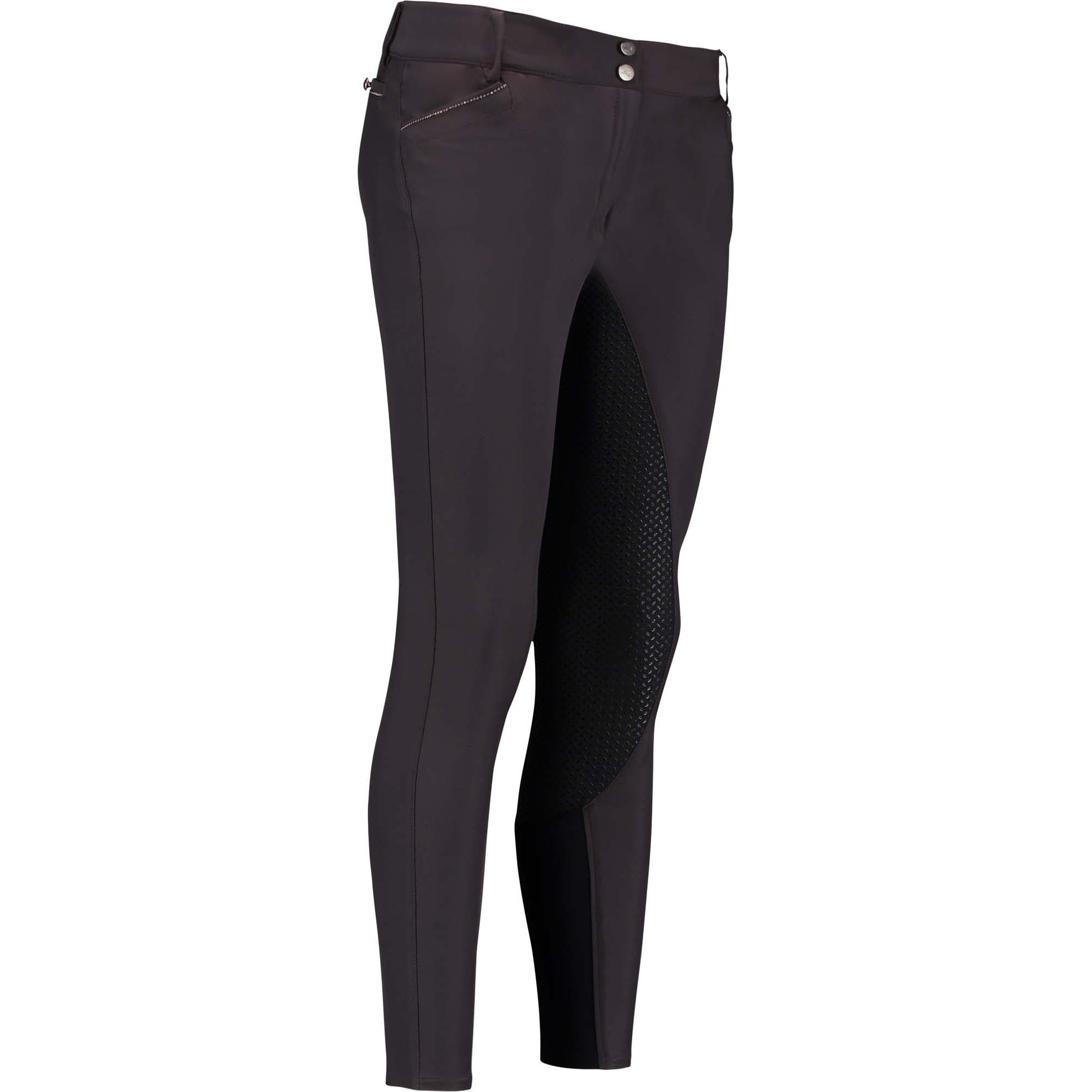 Euro-Star Arielle Riding Pants, Full-Toe, FullGrip Silicone, Mocha 40