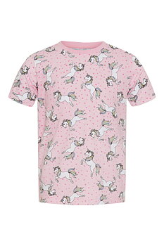 Equipage KIDS Kitty T-shirt - Orchid Pink