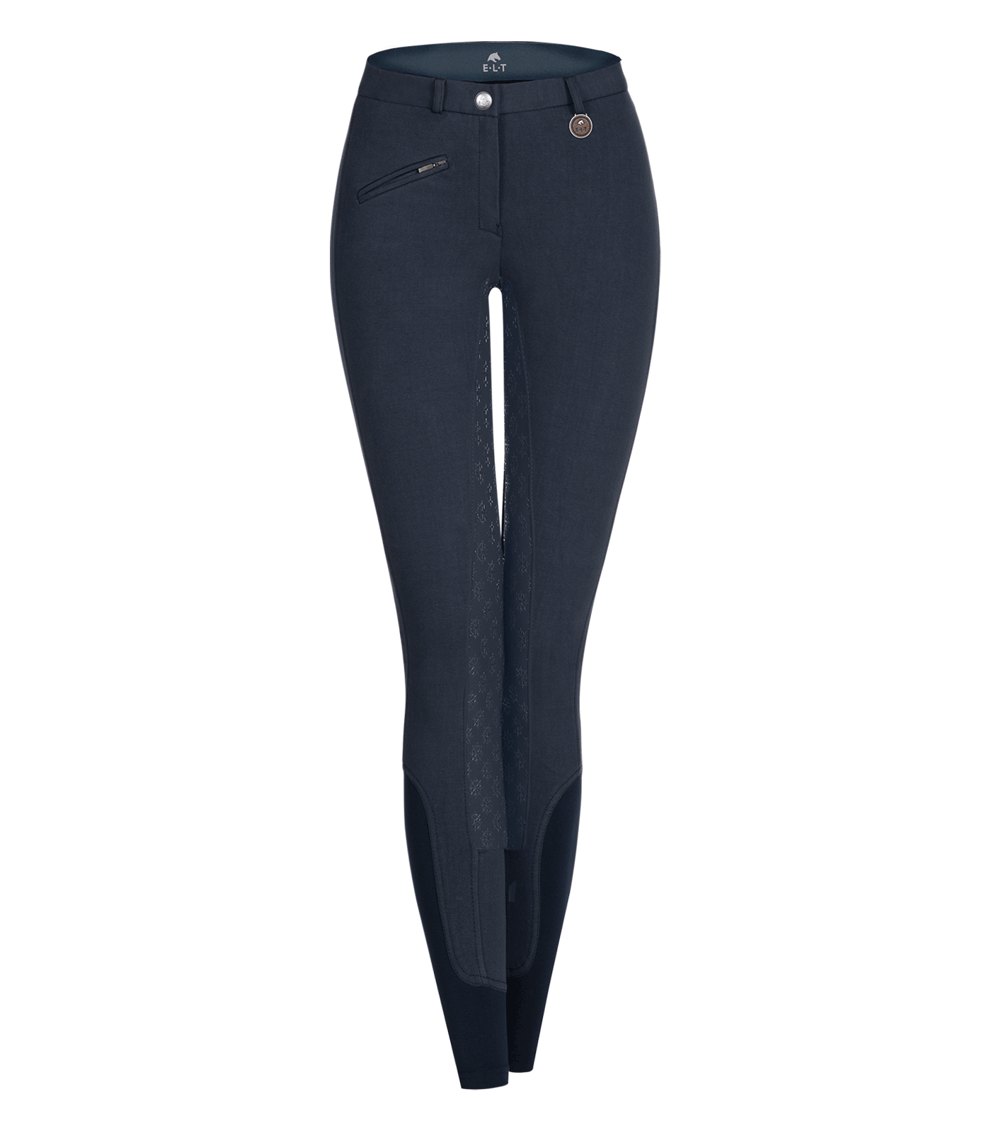 Waldhausen Thermal Fun Sport Varmfodrad Ridbyxa med Silikonskoning, Barn midnattsblå - 2