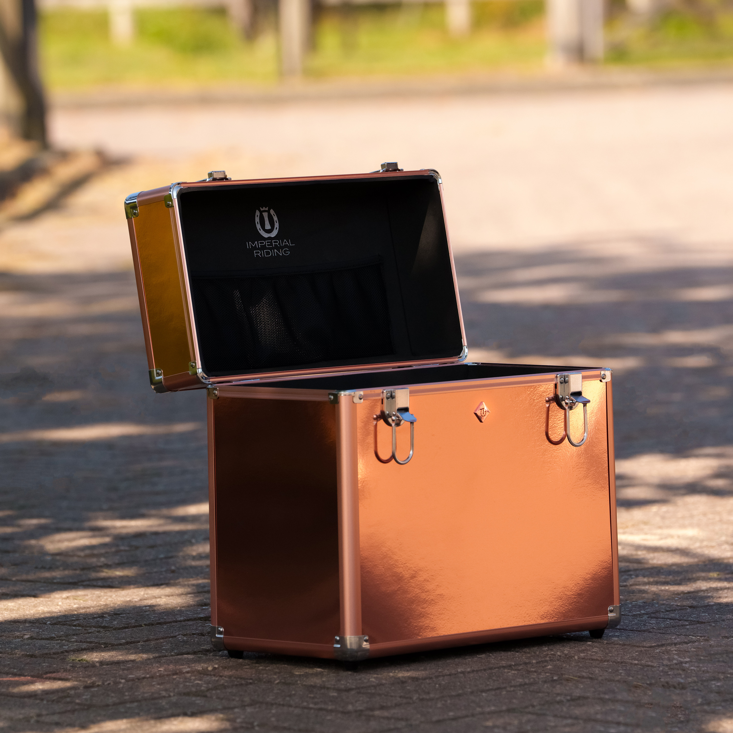 Imperial Riding Grooming box Basic Slim line - Roségold - 3
