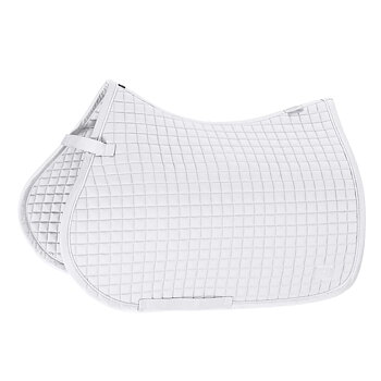Eskadron Cotton Allround saddle pad Platinum 22 - White - only this copy