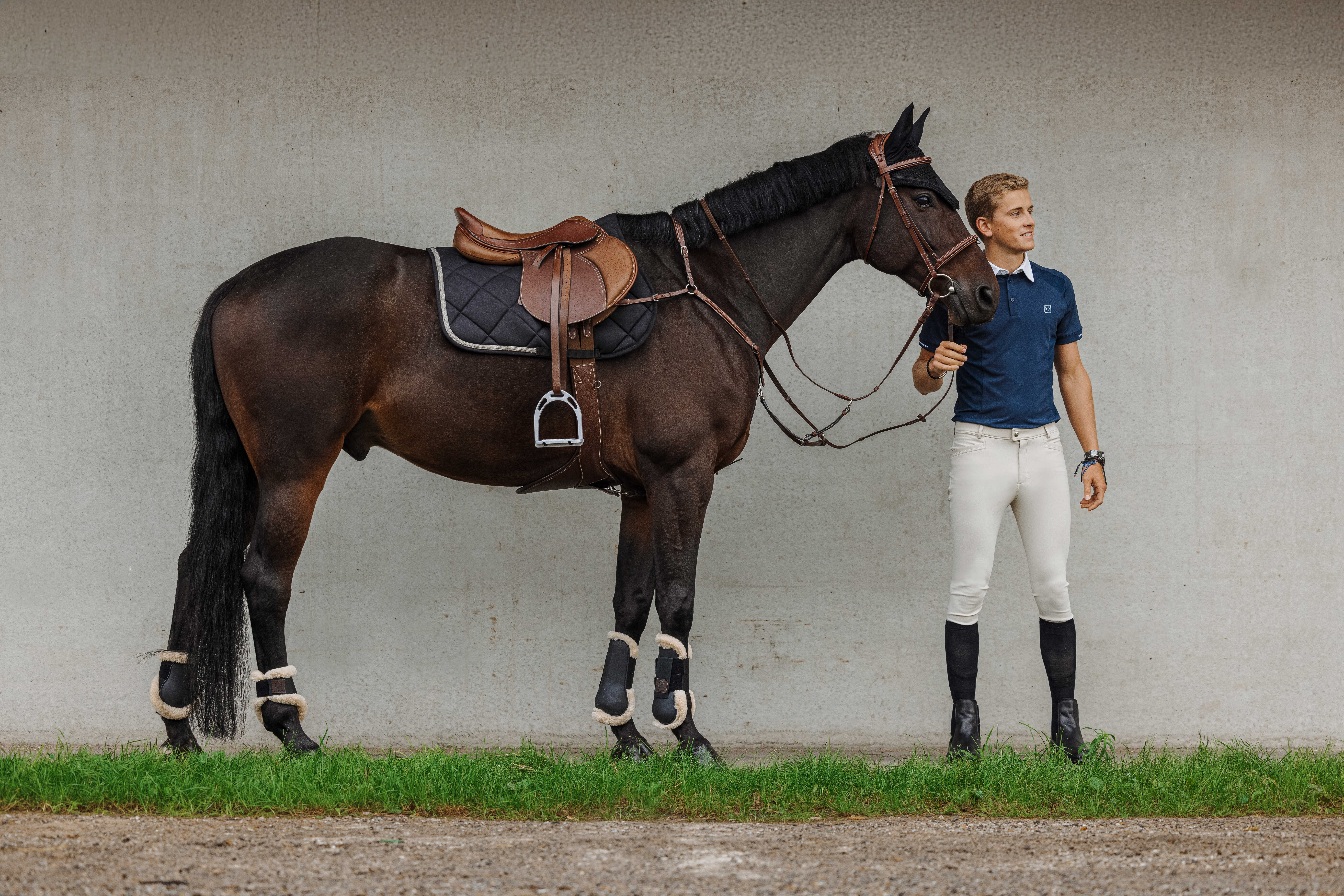Equitheme Victor Kisapikeepaita Navy - 5