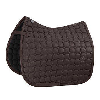 Eskadron Platinum 24 Cotton Glitter Shetty Saddle Pad - Teak Brown   - only this copy