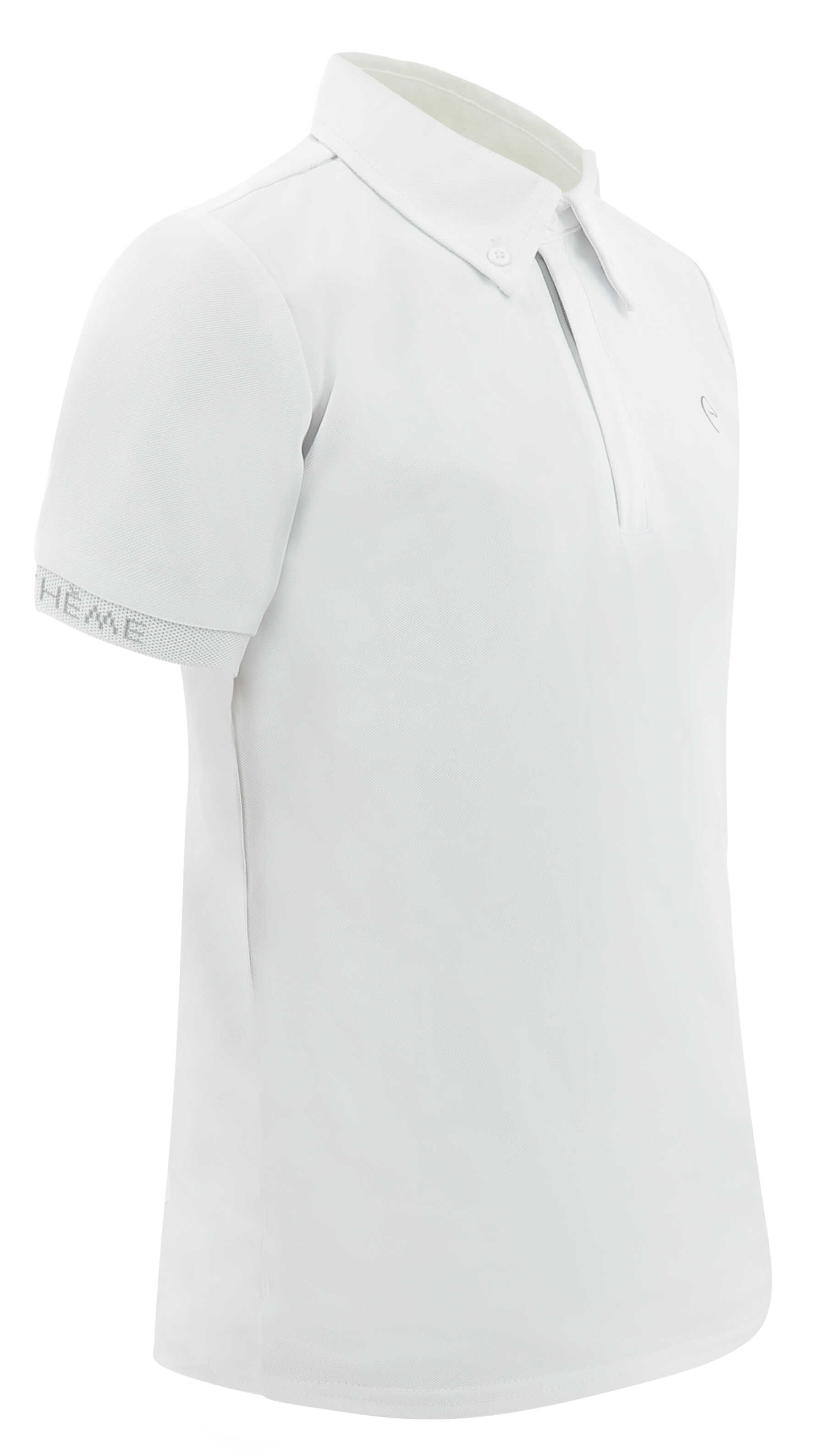 Equitheme Kids Wellington Polo Competition Top White - 2
