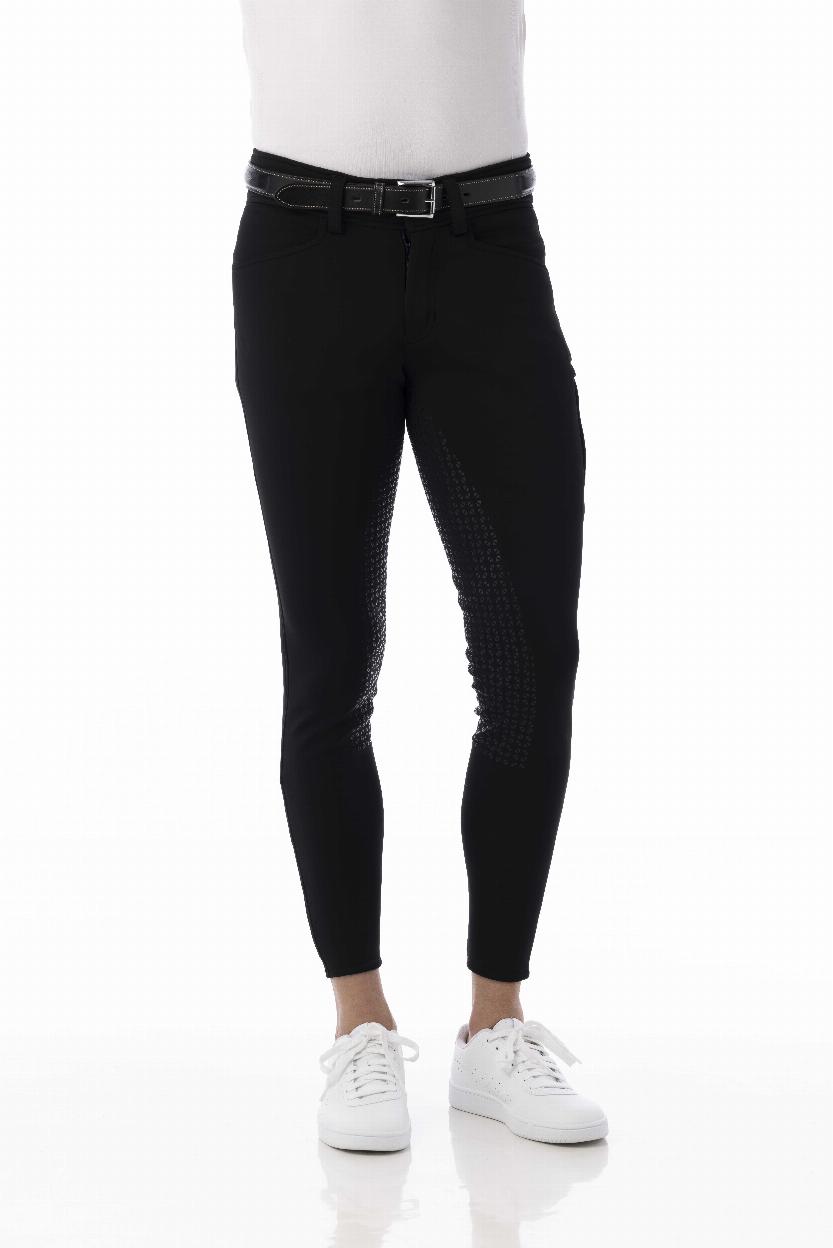 Equithème Zermatt Softshell Silicone Ridbyxor Svart (38)