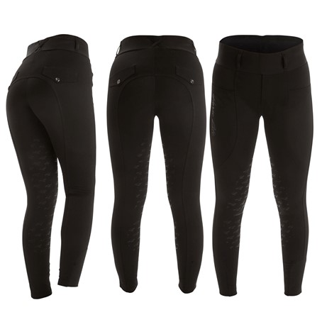 Horse Life Breggings Relove High Knee Grip Junior - Black, 146 - only this copy - 3