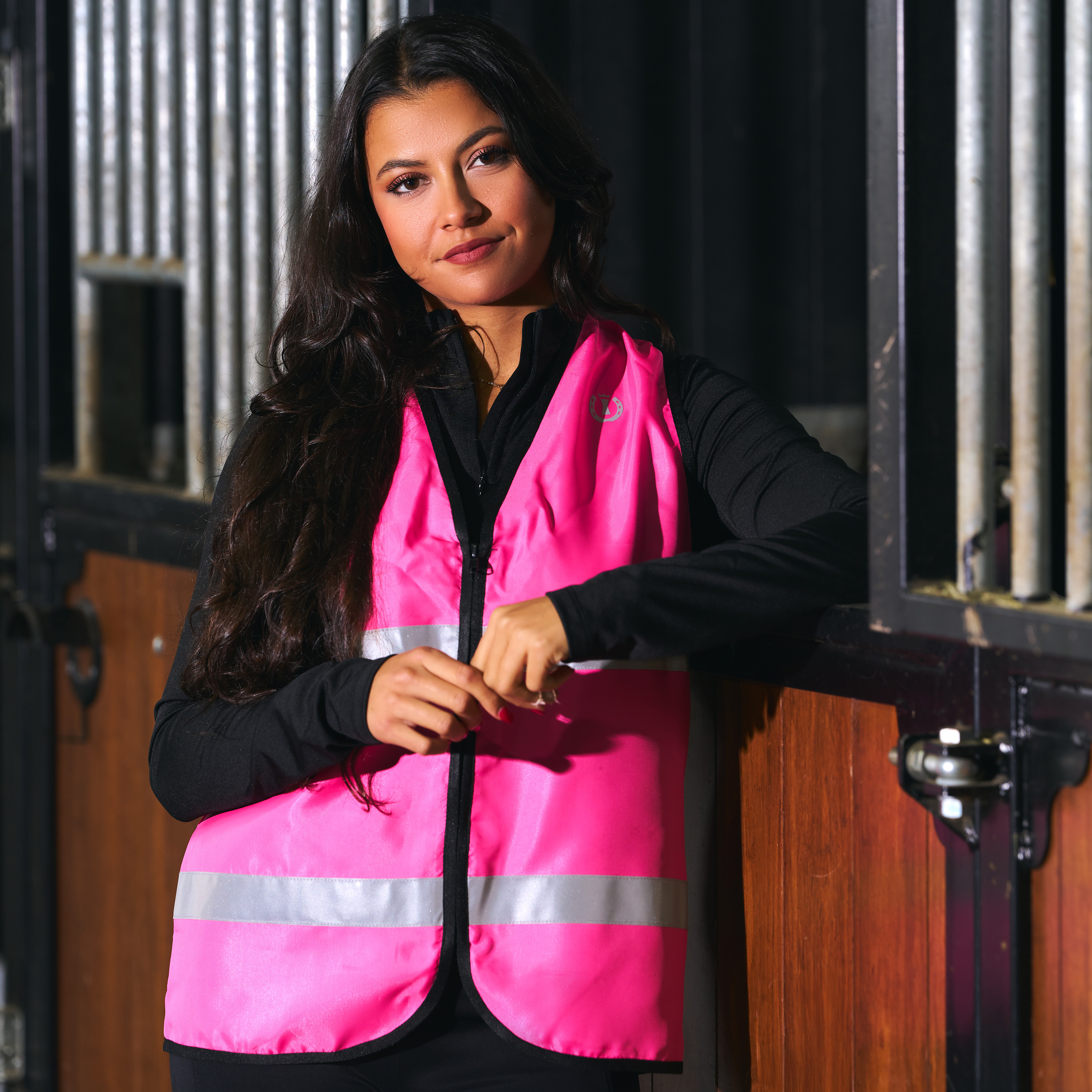 Imperial Riding Riders vest Reflective - Pink - 2