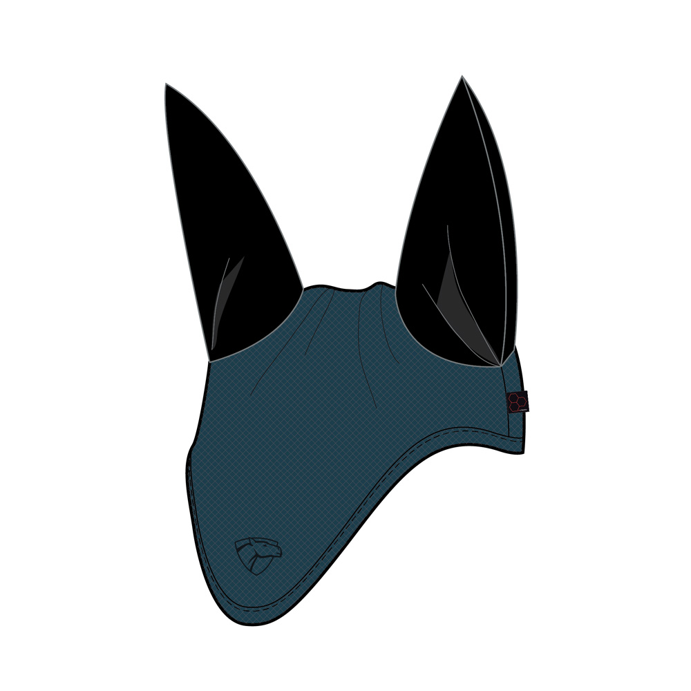 CATAGO Hybrid sound reducing flyveil Midnight Navy, Poni