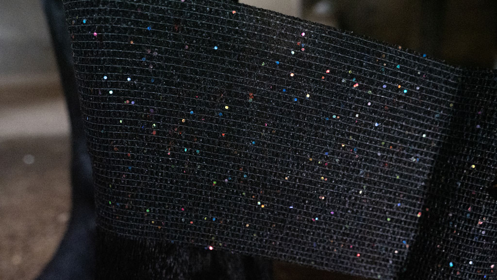 Holland Animal Care Bandage Animal 10 cm - Black Glitter
