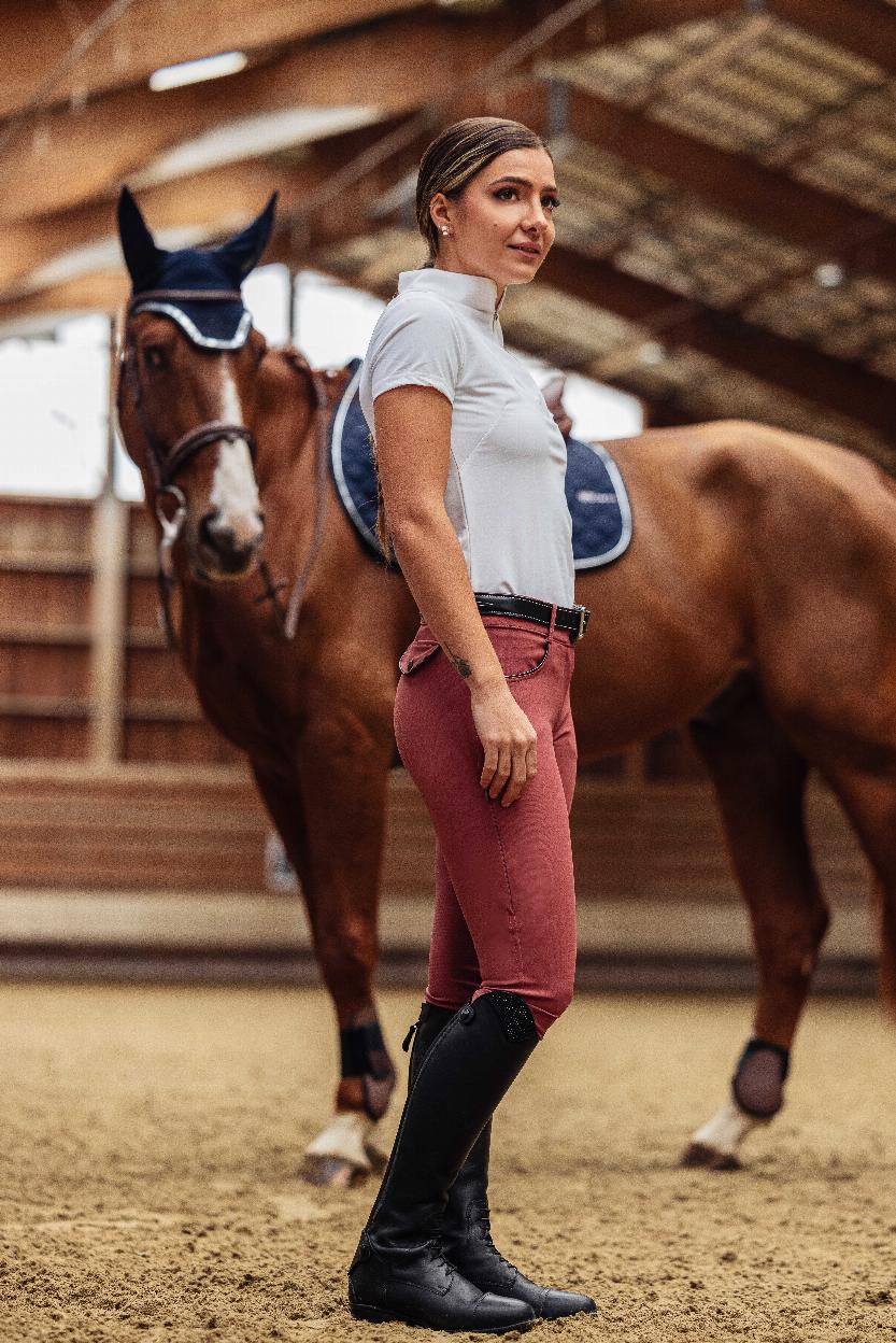 Equithème Beverly Ridbyxor Rosa (34)