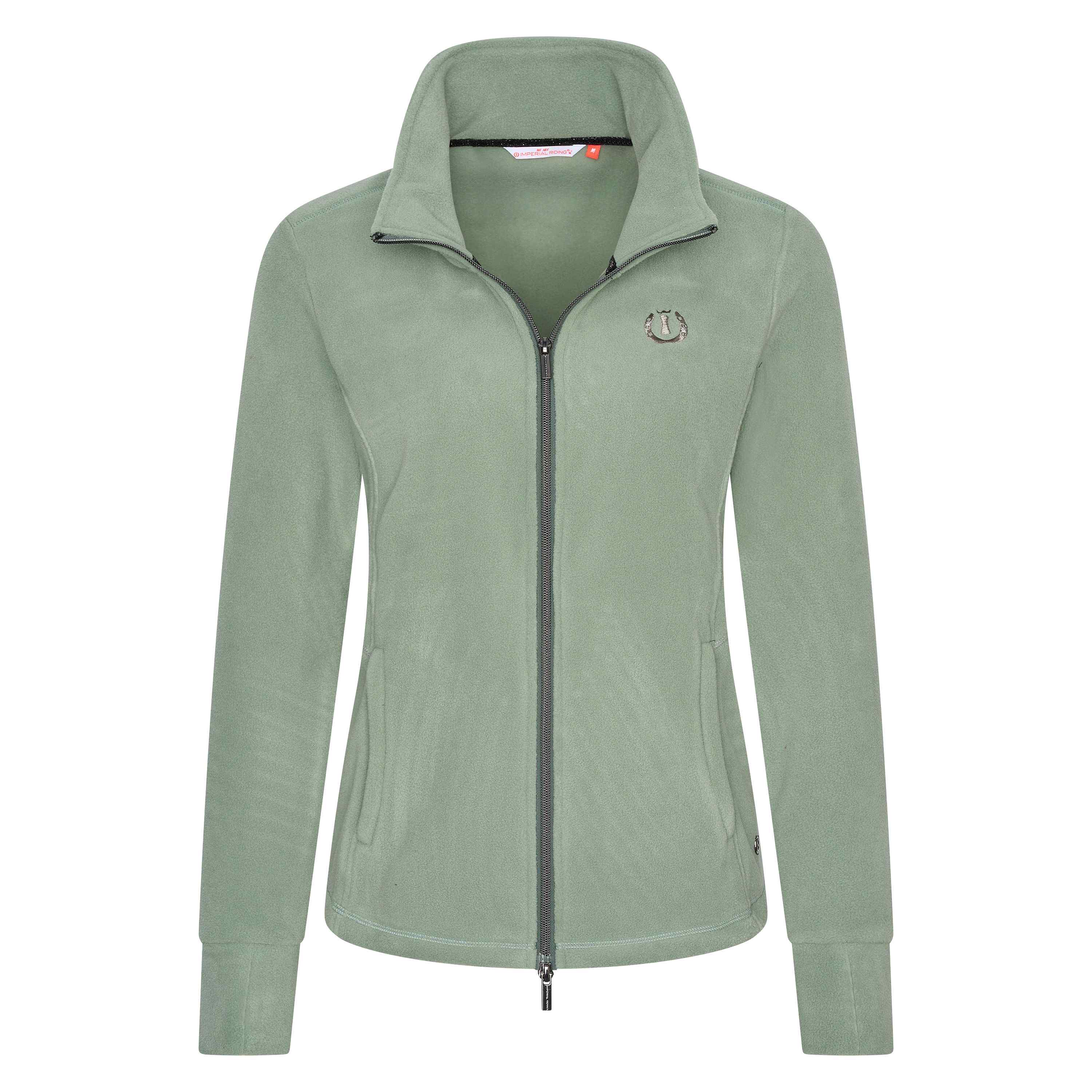 Imperial Riding Fleecejacka Galactic Sage green, XL - endast detta ex