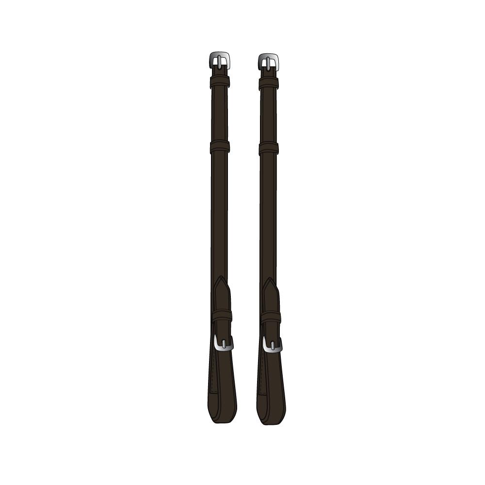 Catago Gentle Cheek Pieces - Brown, Poni
