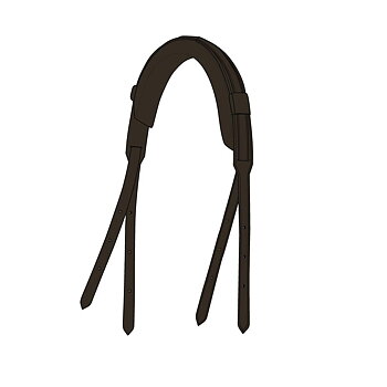 Catago Gentle Nackstycke - Brun, Ponny