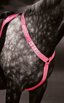 Equi-Flector Pink Reflex Breastplate , Pony/Cob