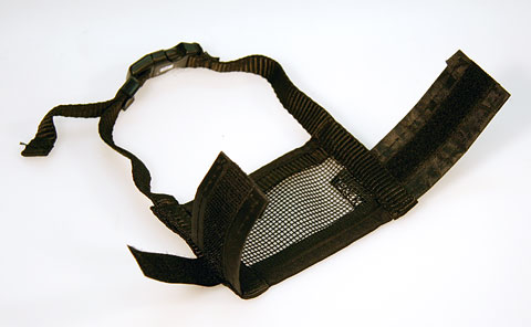 Muzzle Basket in Nylon., 30x11cm - 2