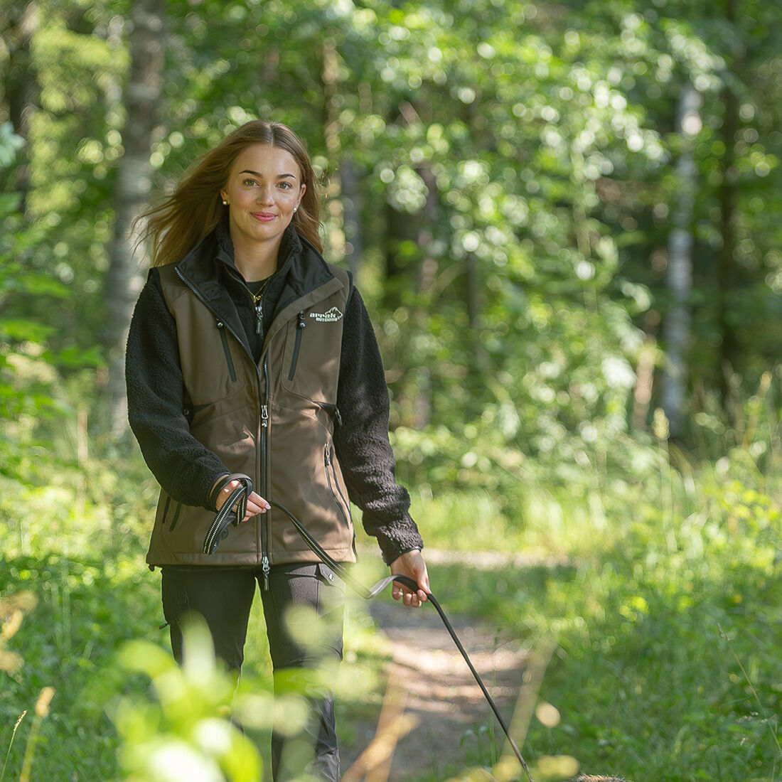 Arrak Outdoor Softshell-liivi Acadia - Ruskea, 4XL - 3