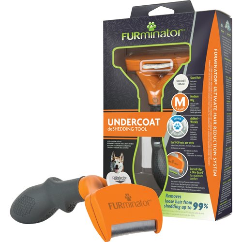 FURminator Undercoat deShedding Brush - M, Short hair - 3