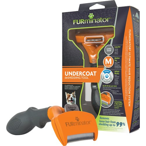 FURminator Undercoat deShedding Brush - M, Short hair - 4
