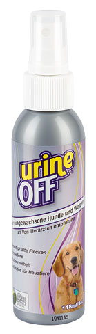 Urine Off Spray Odor and Stain Remover - Dog, 118ml - 2