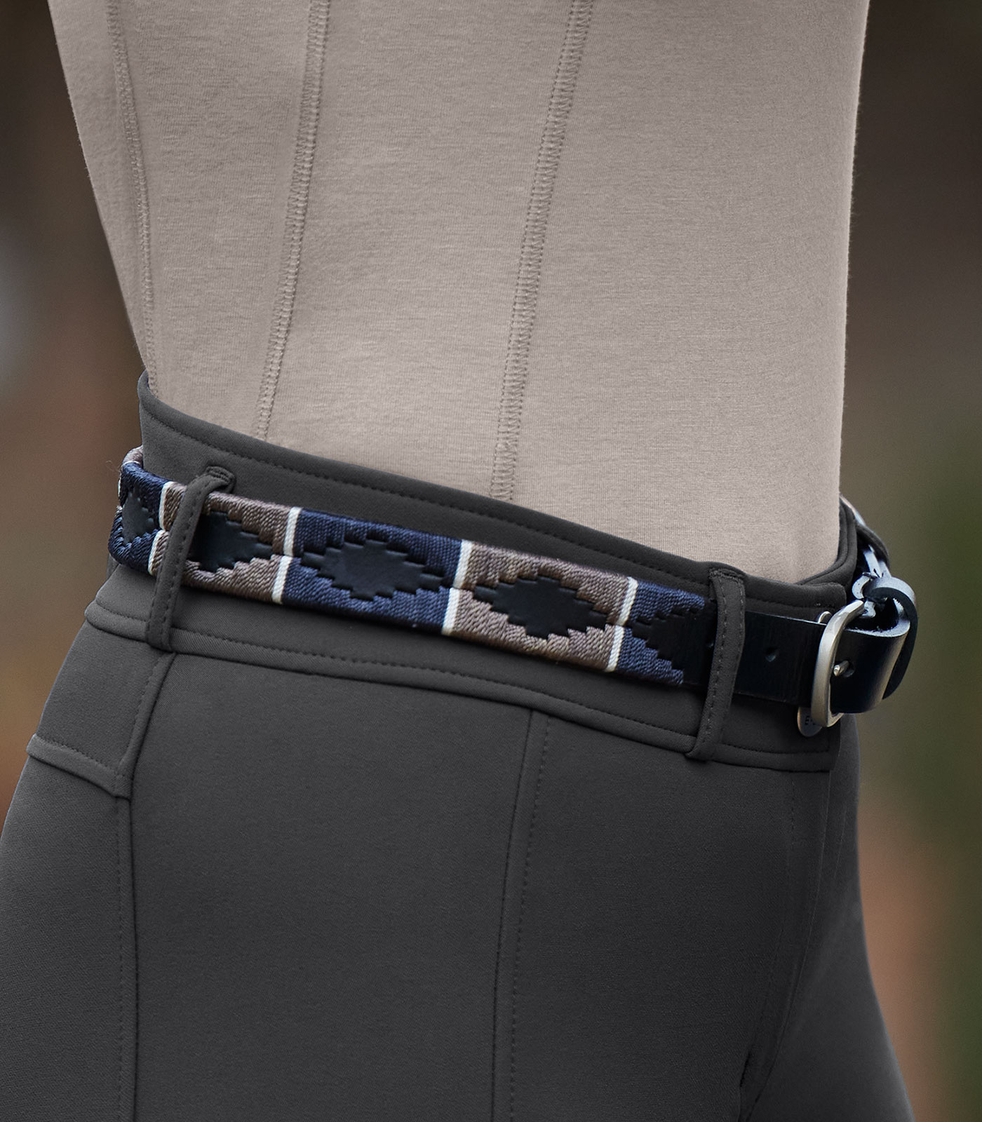 Waldhausen Gemma Polo Skärp Svart/Asphalt - 2