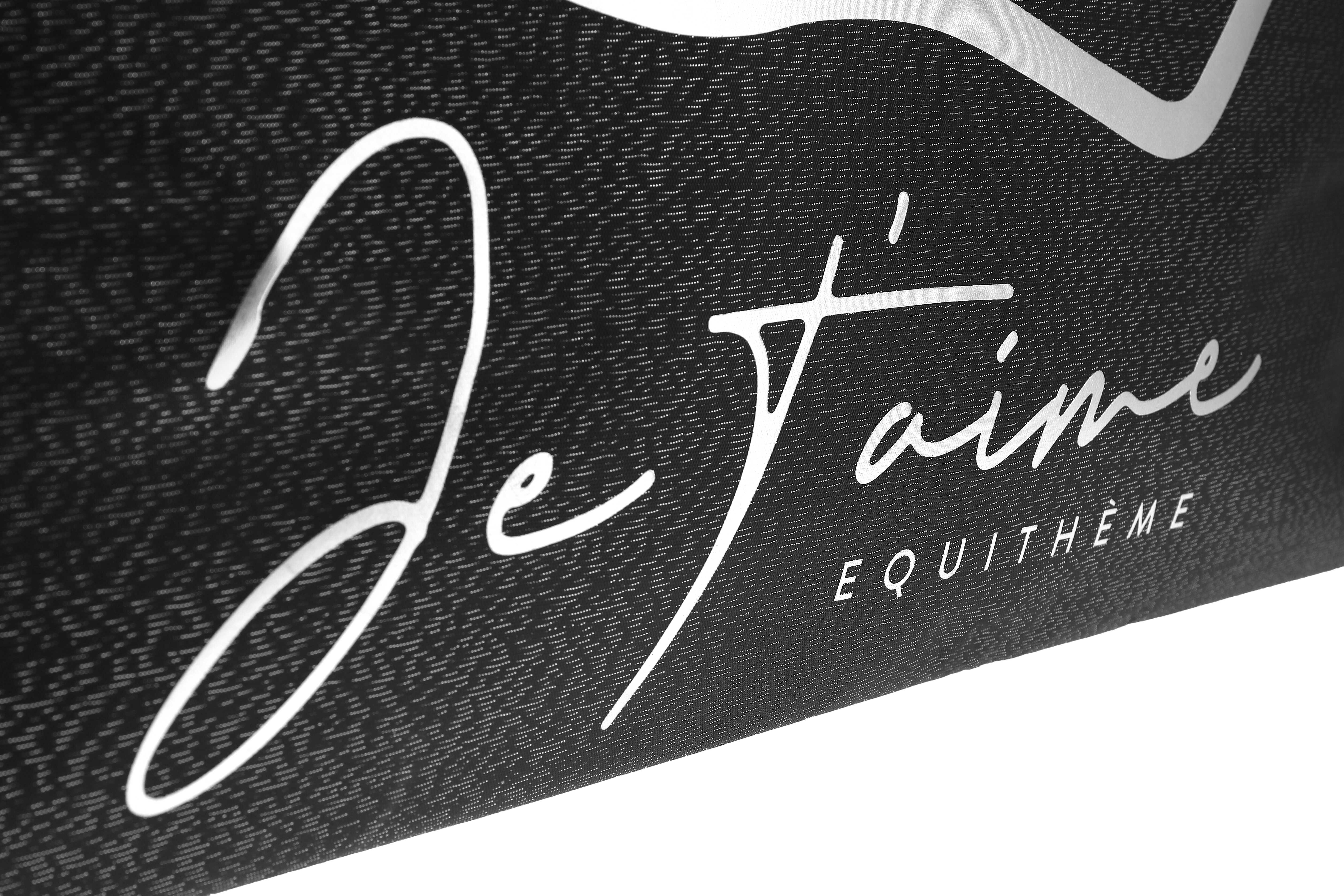 Equitheme Je T'aime Rug Bag Black - 3