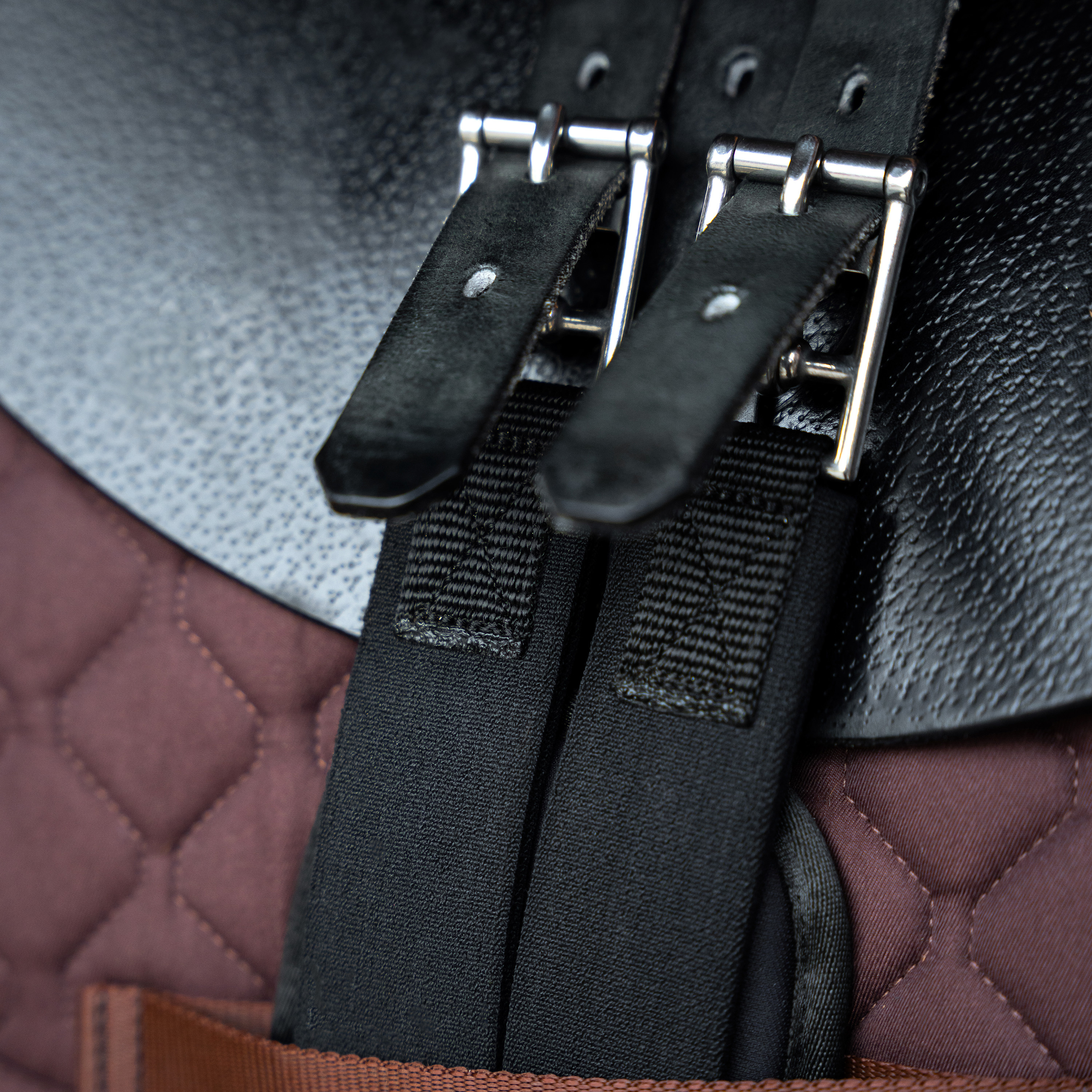 Imperial Riding Hoppgördel korsformad med memory foam - Svart - 3