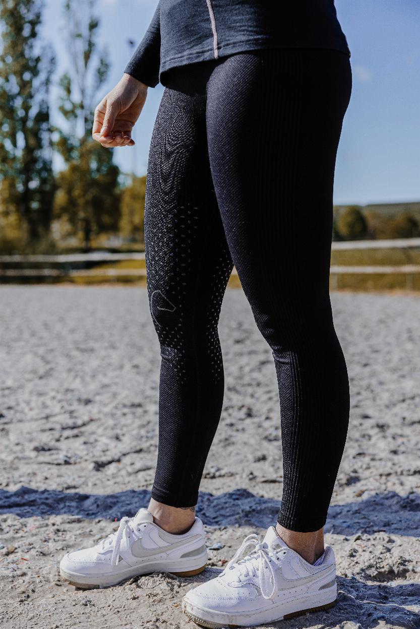 Equithème Acacia Ridtights Svart (XS)