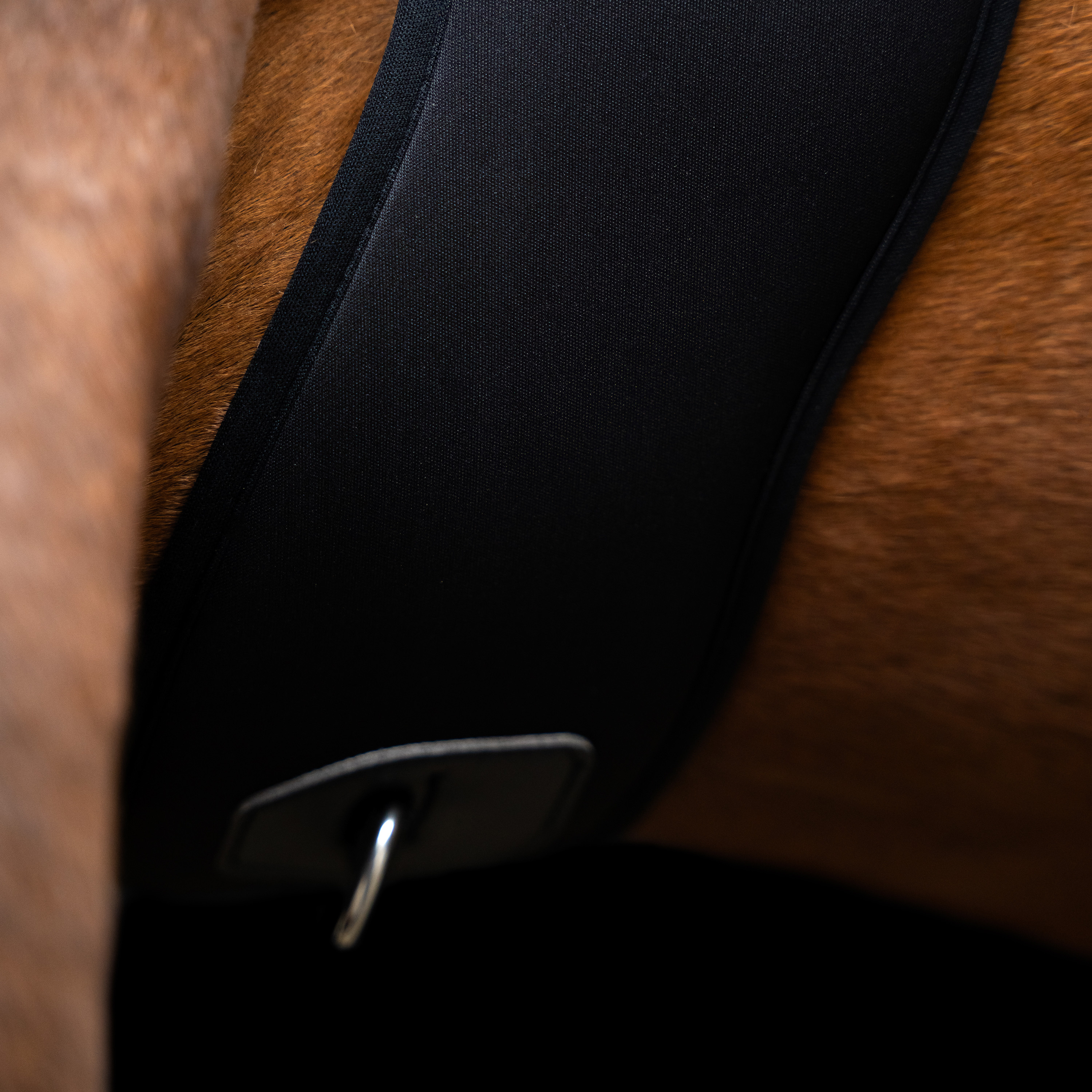 Imperial Riding Jumping girth Basic anatomic and neoprene - Black - 4