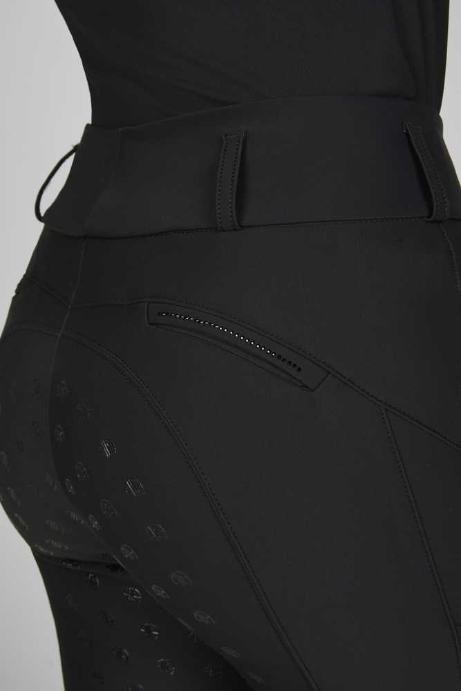 Pikeur Malia SD Midwaist Ridtights - Svart  - endast detta ex