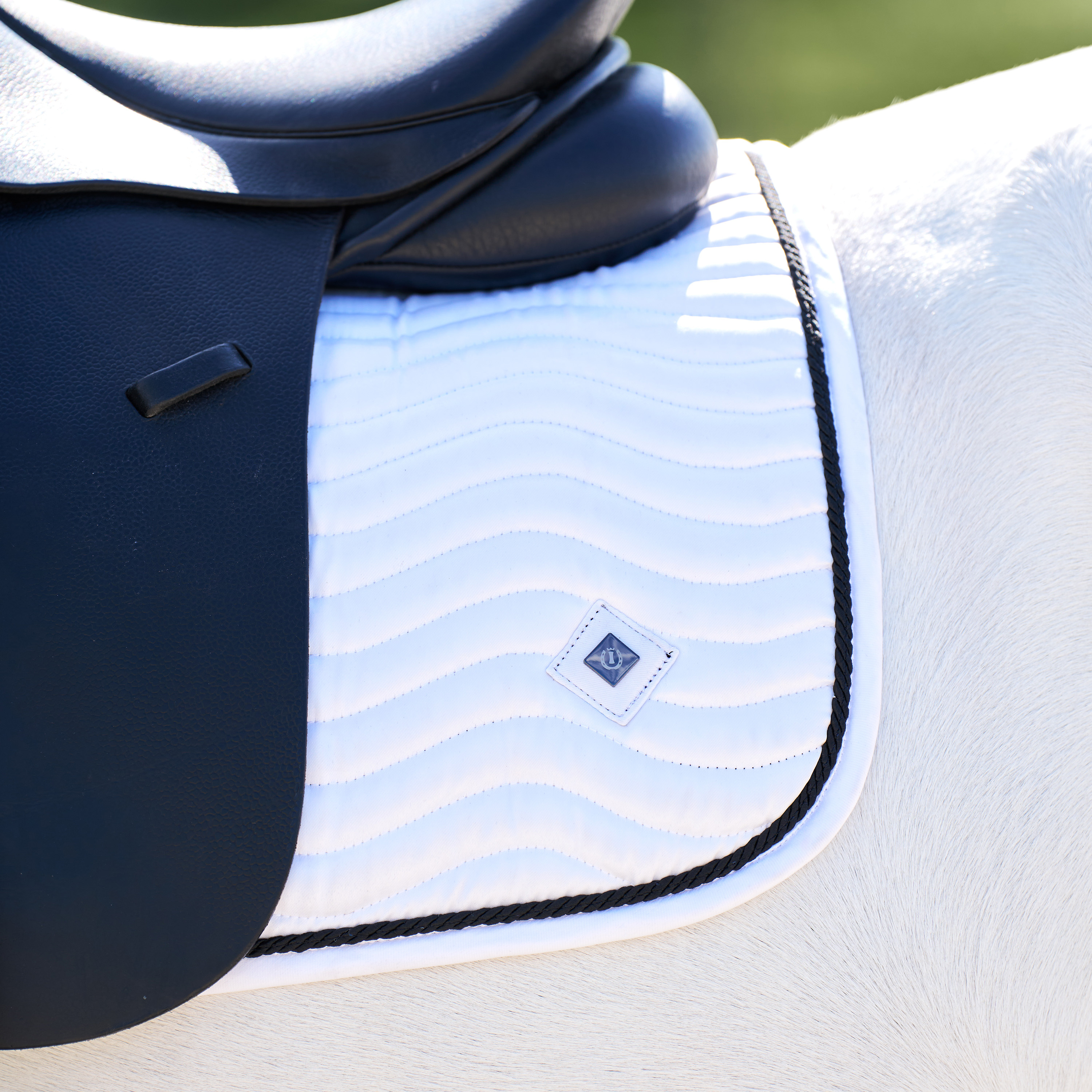 Imperial Riding Saddlepad Rebel GP - White - 2