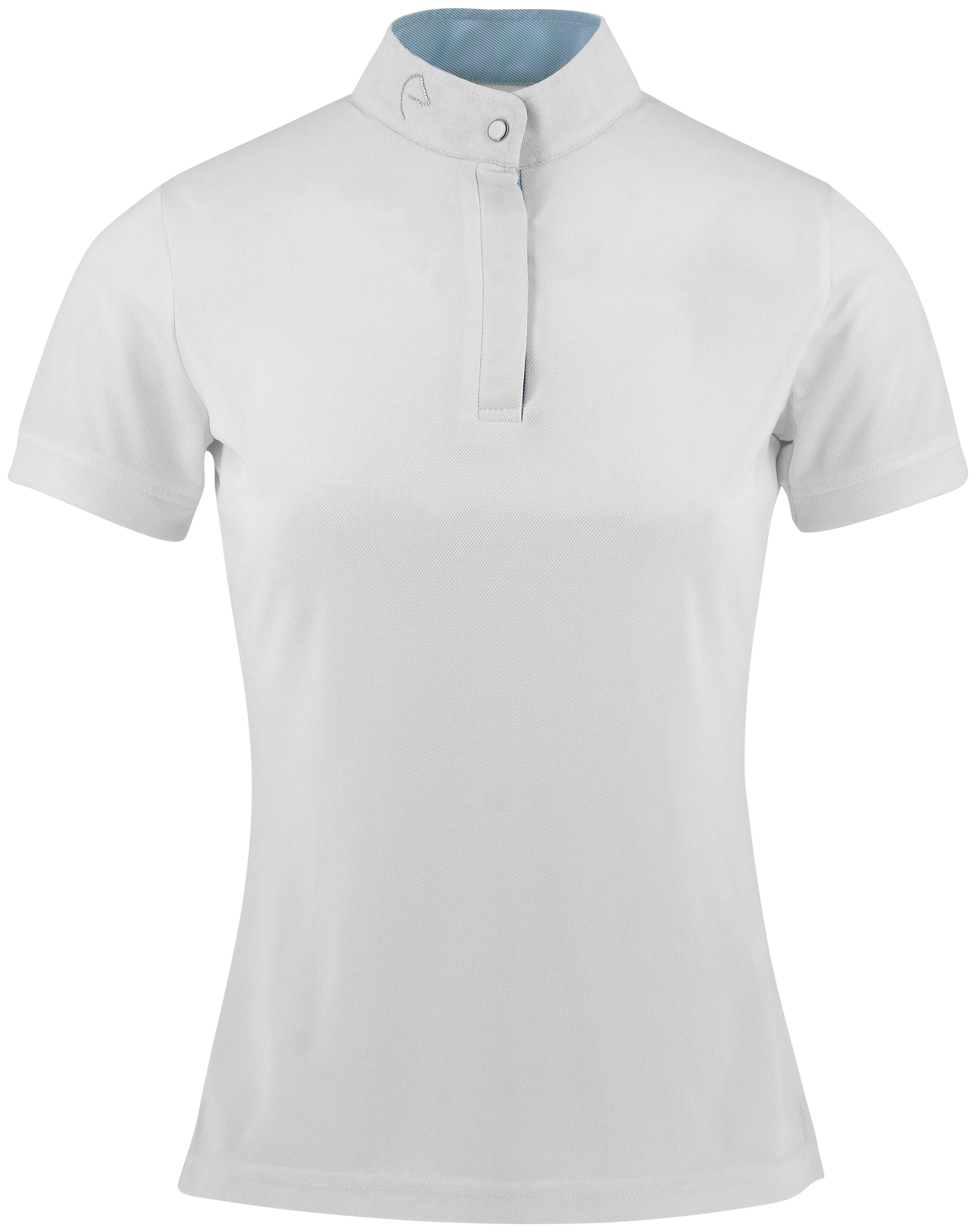 Equitheme Betty Mesh Polo Competition Top White - 4