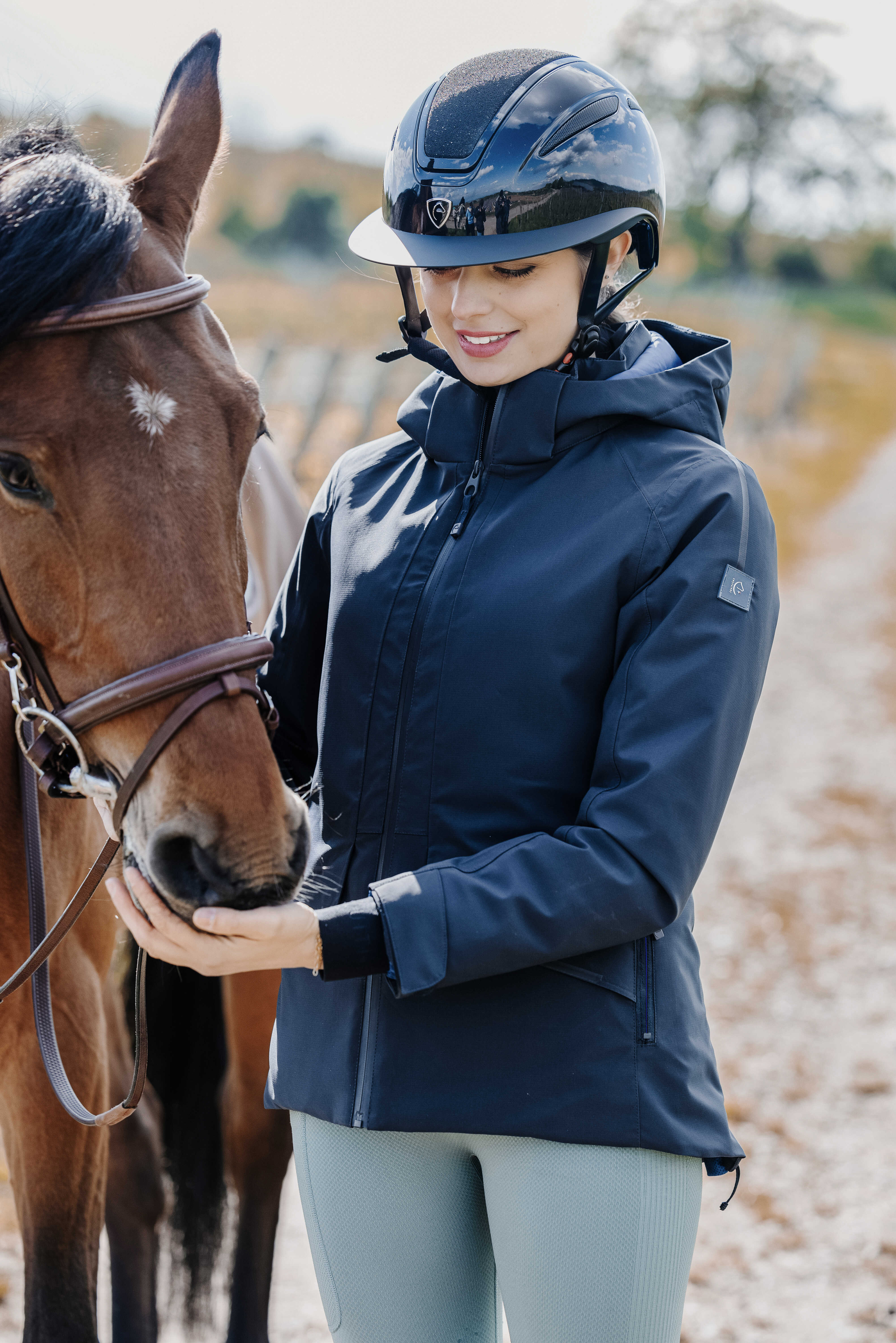 Equitheme Originals Maguy Parka Navy blue - 14