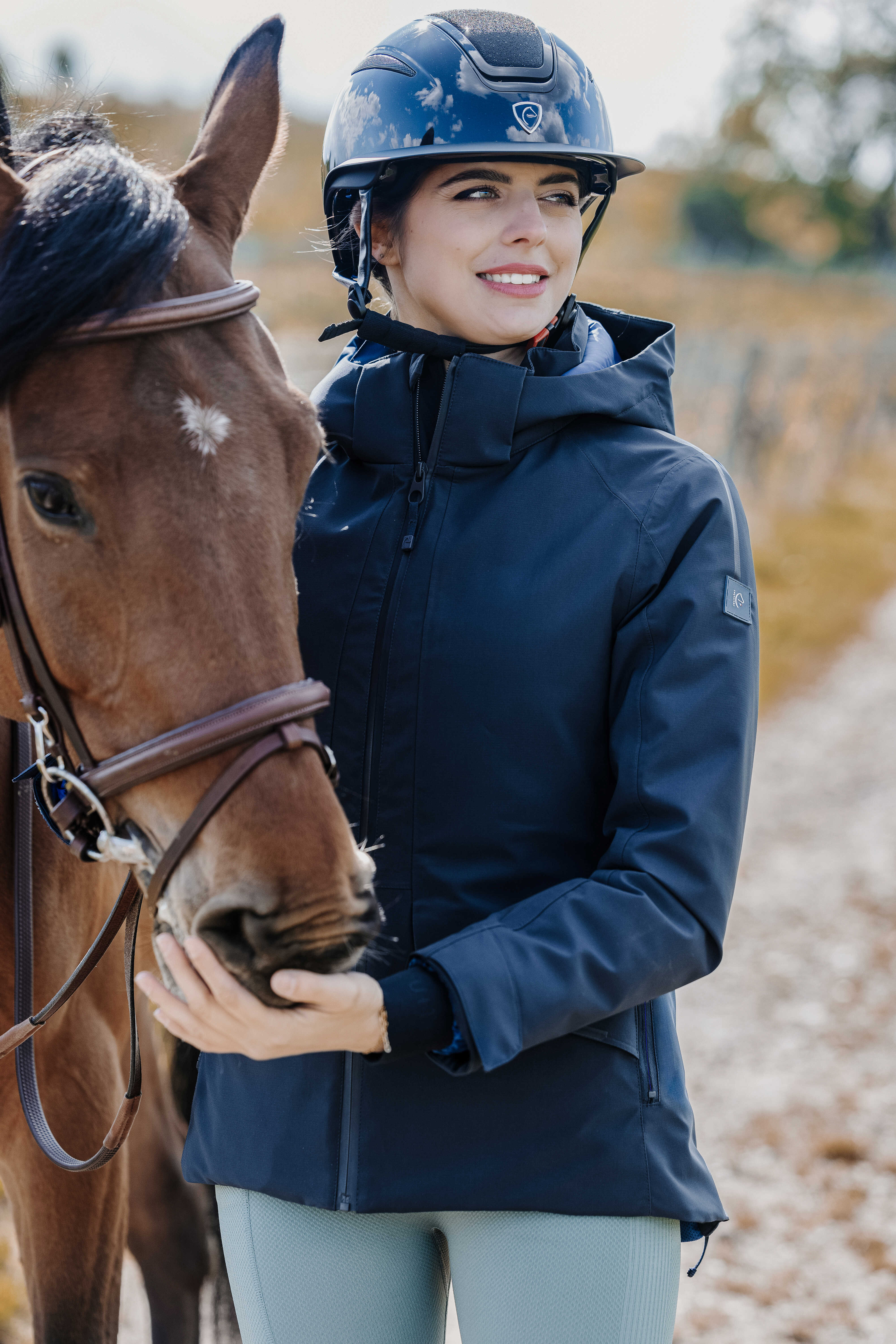 Equitheme Originals Maguy Parka Navy blue - 13