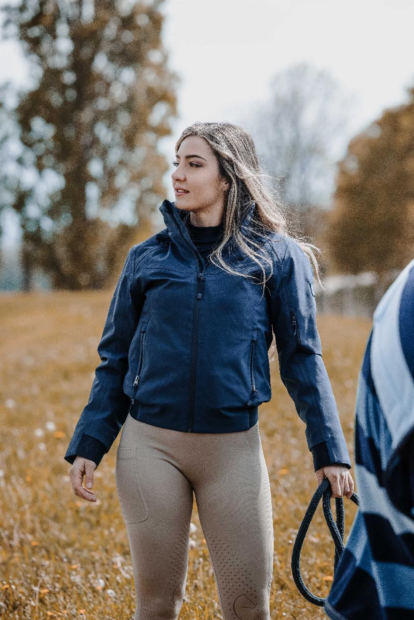Equithème Originals Alina Kort Jacka Navy (XS)