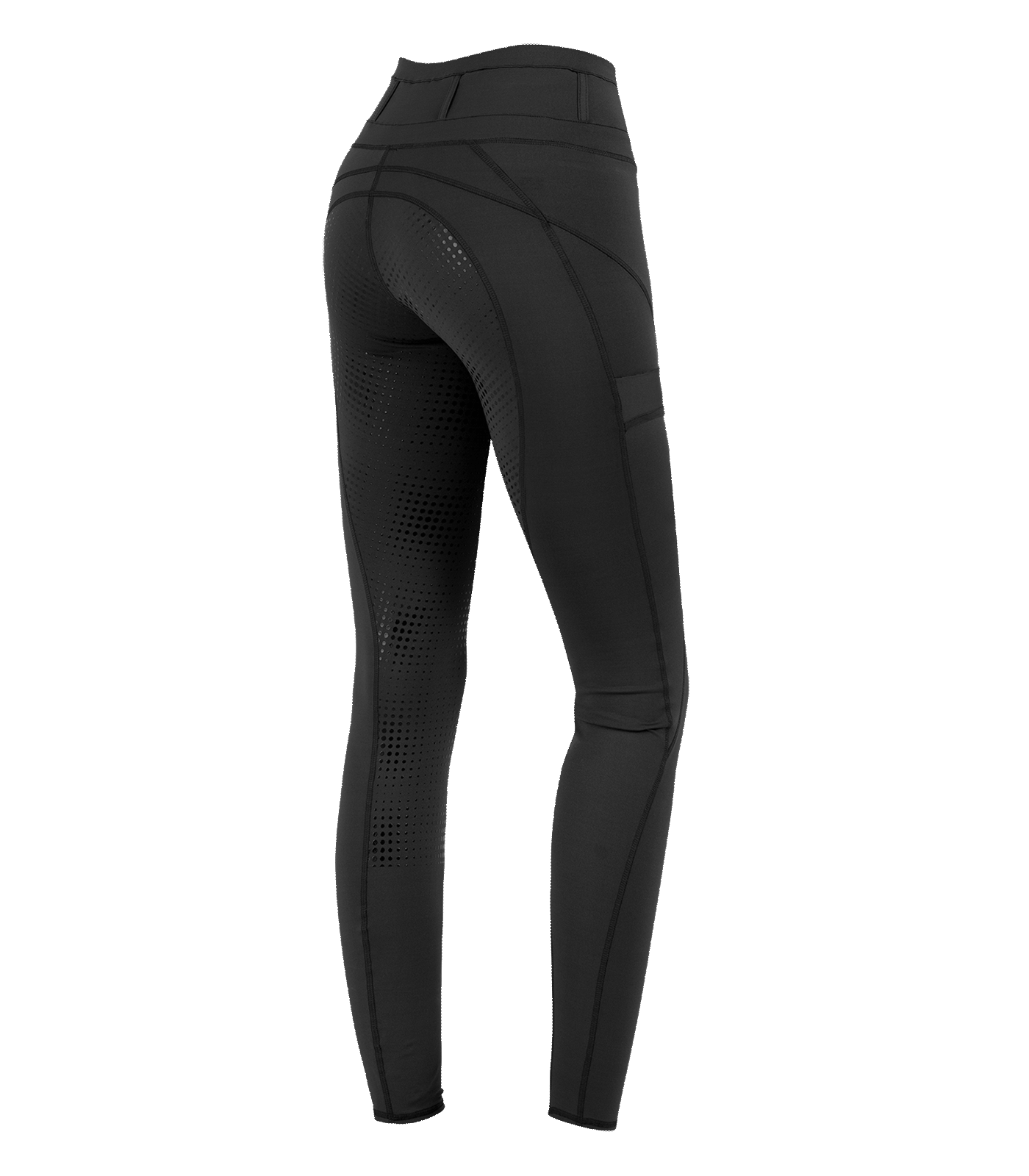 Waldhausen Hanna Ridleggings med Hög Midja svart - 2