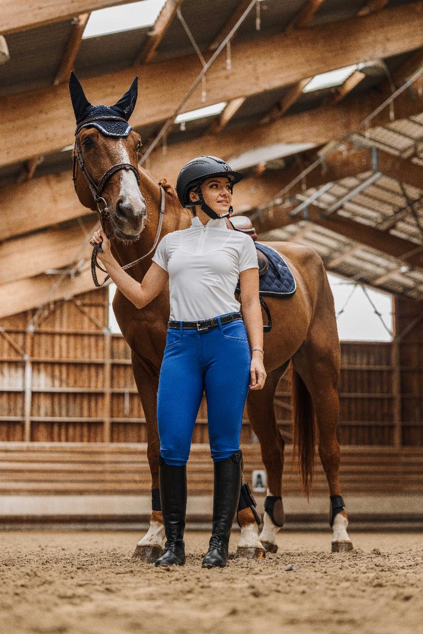 Equitheme Originals Jessie Riding Breeches Royal Blue - 2