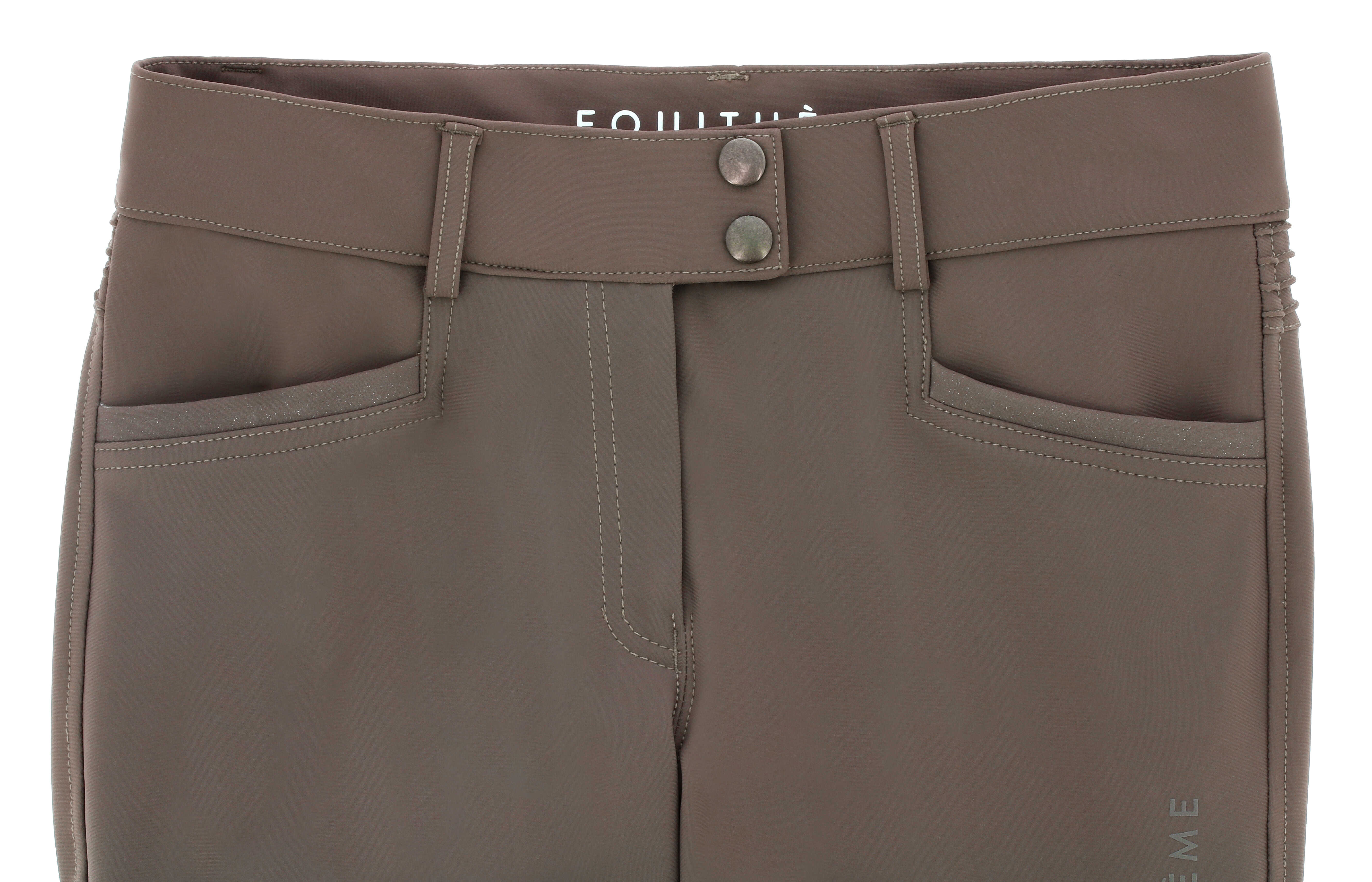 Equitheme Originals Jessie Riding Breeches Taupe - 8
