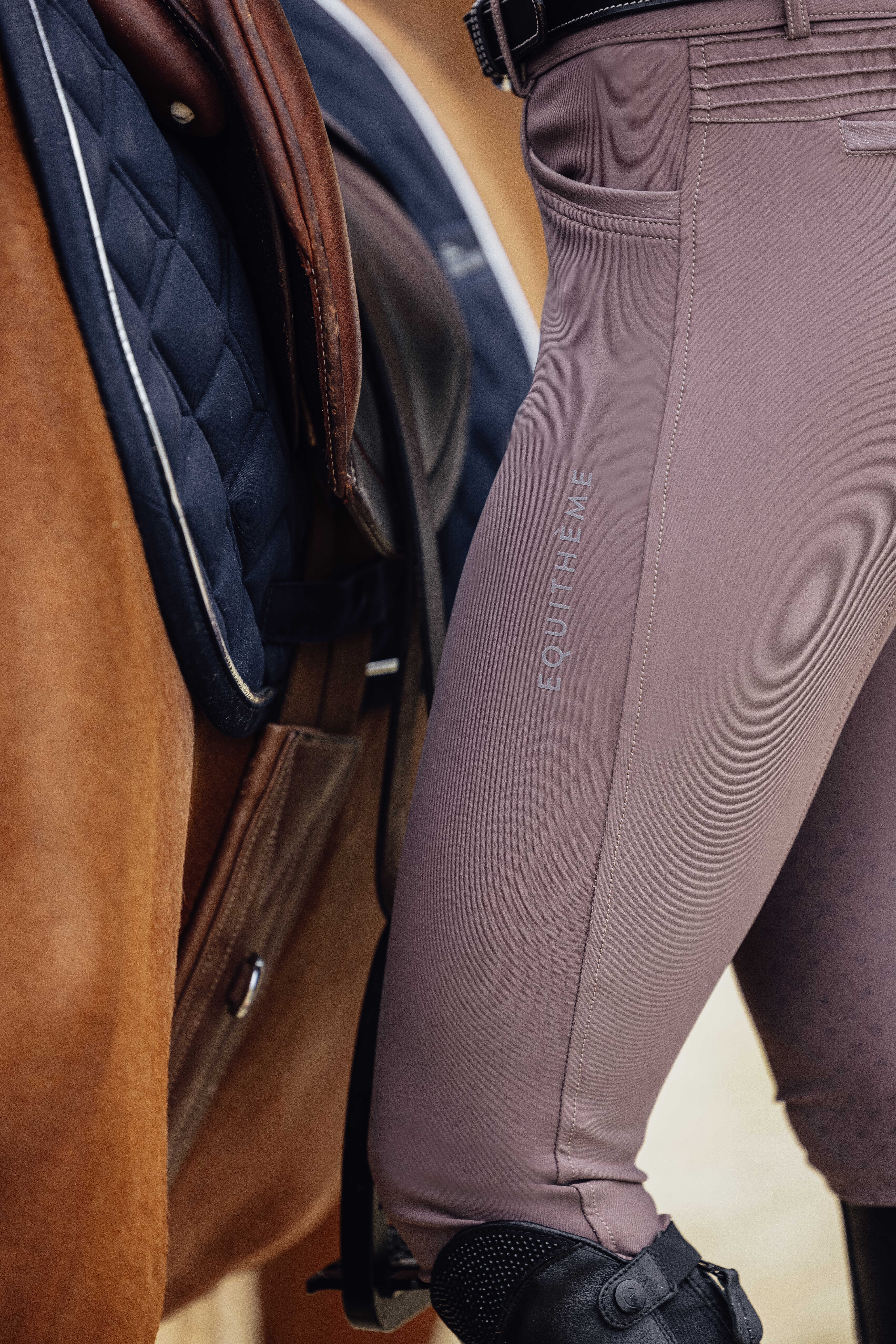Equitheme Originals Jessie Riding Breeches Taupe - 5