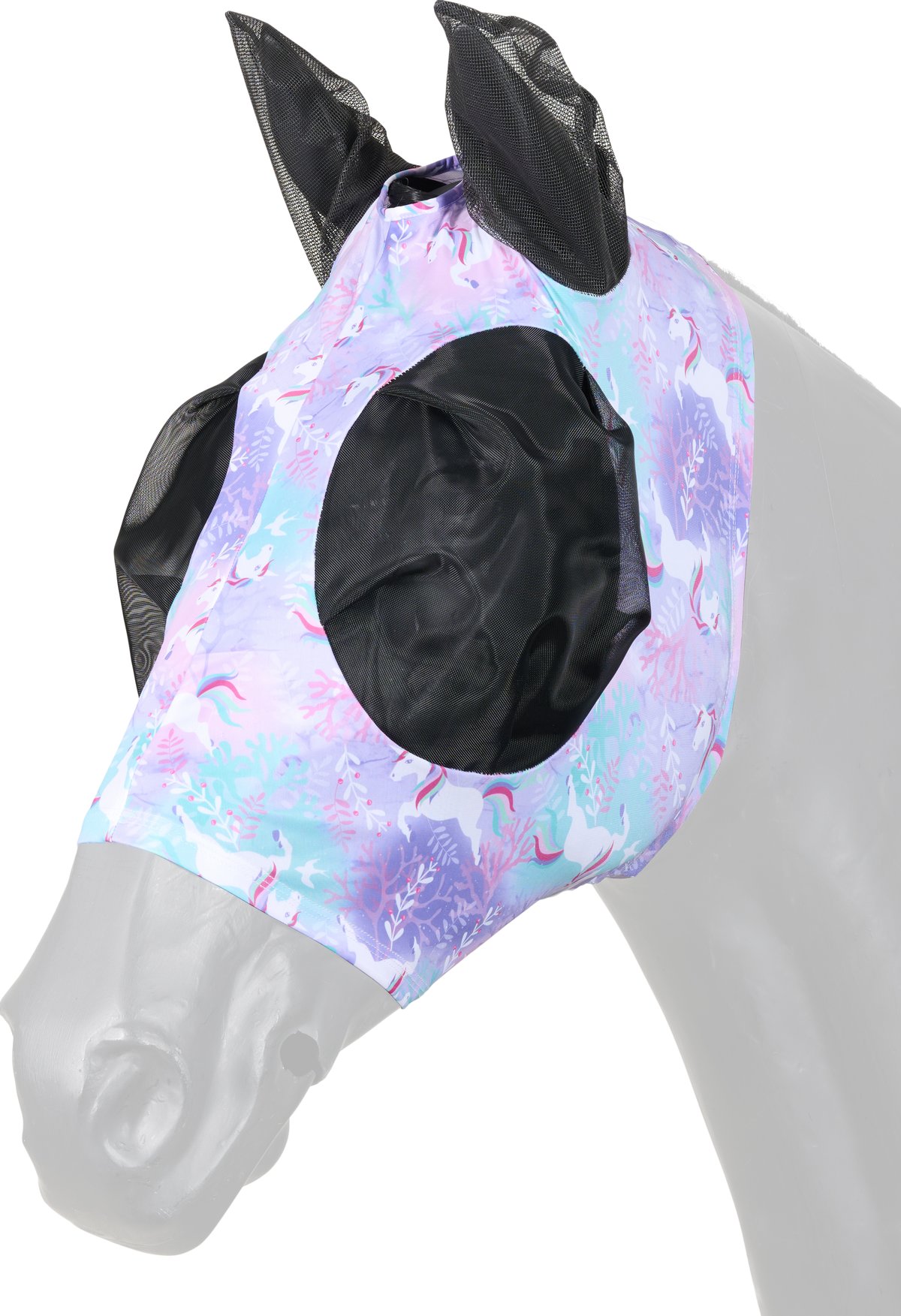 HorseGuard Horse Guard hyönteismaski kuviolla - Lavender, Full - 4