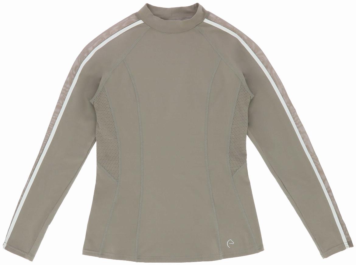 Equithème Originals Melodie Langarmshirt Taupe (XS)
