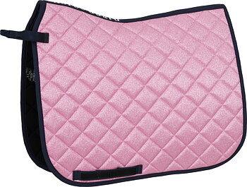 HorseGuard Horse Guard Glitter satulahuopa, kouluratsastus - Pink Mist, DR17