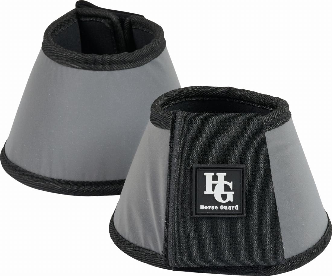 HorseGuard Totally Reflective Bell Boots - Reflective, L