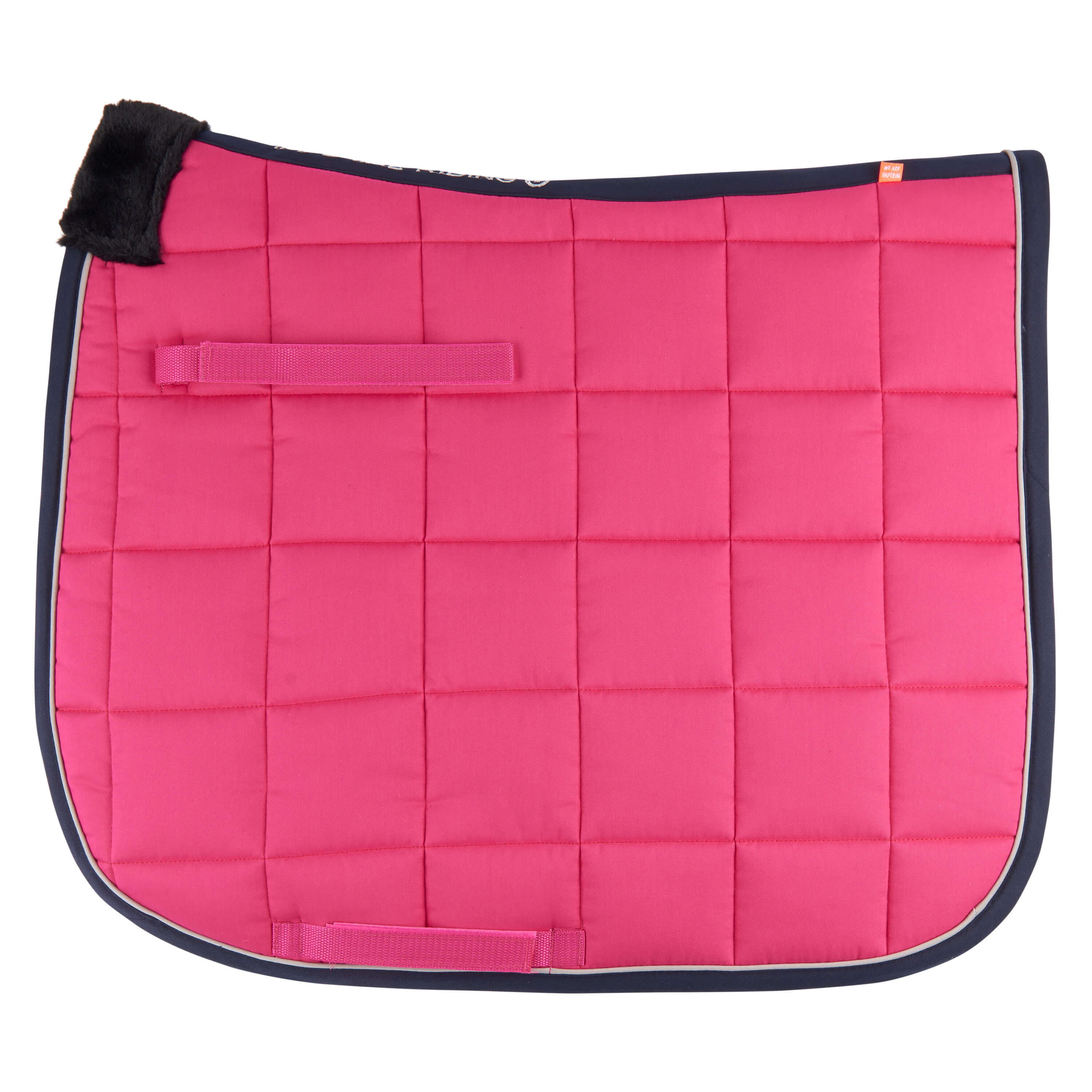 Imperial Riding Saddlepad Imperial Time to Shine base DR - Ruby pink-Navy
