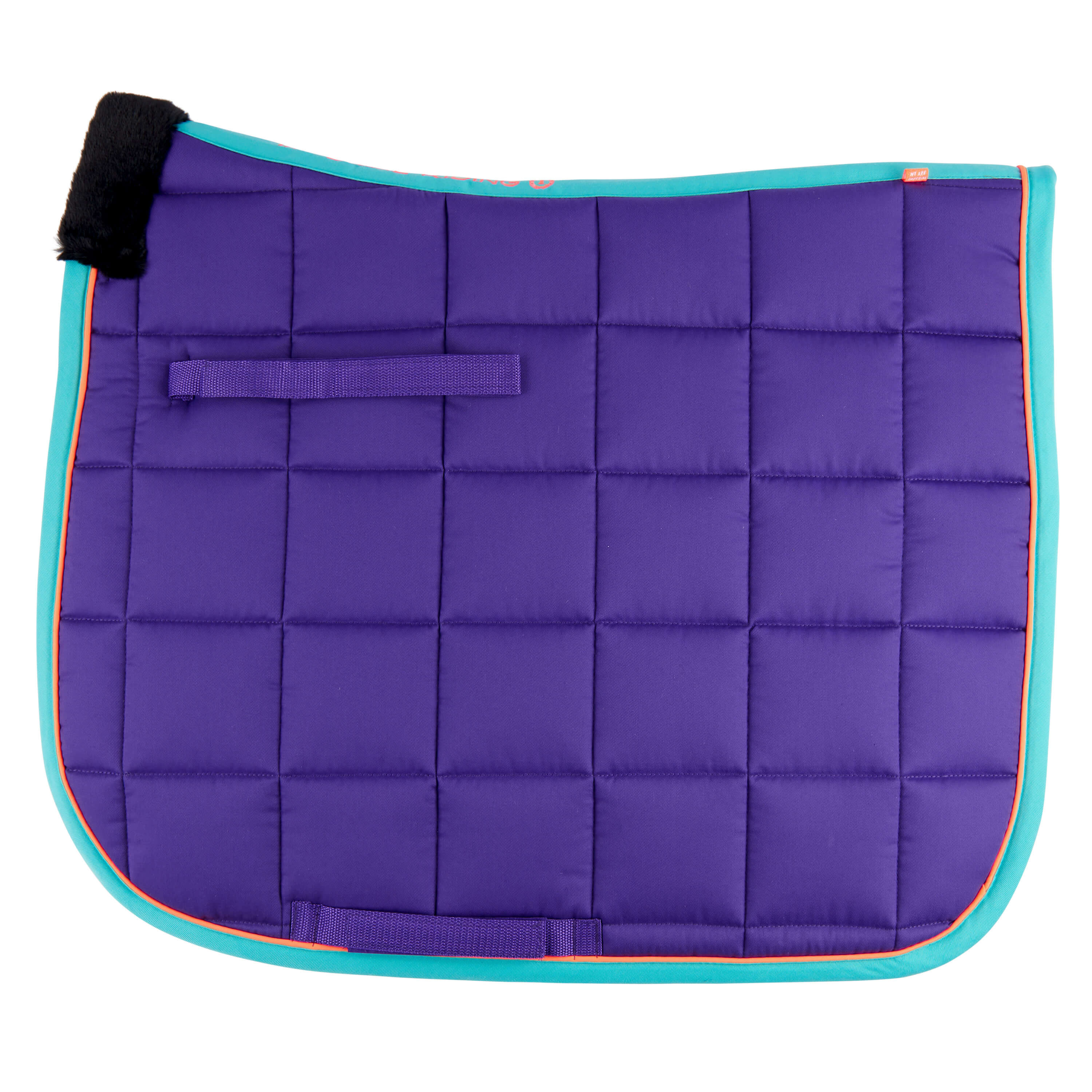 Imperial Riding Saddlepad Imperial Time to Shine base DR - Royal purple-Jade green