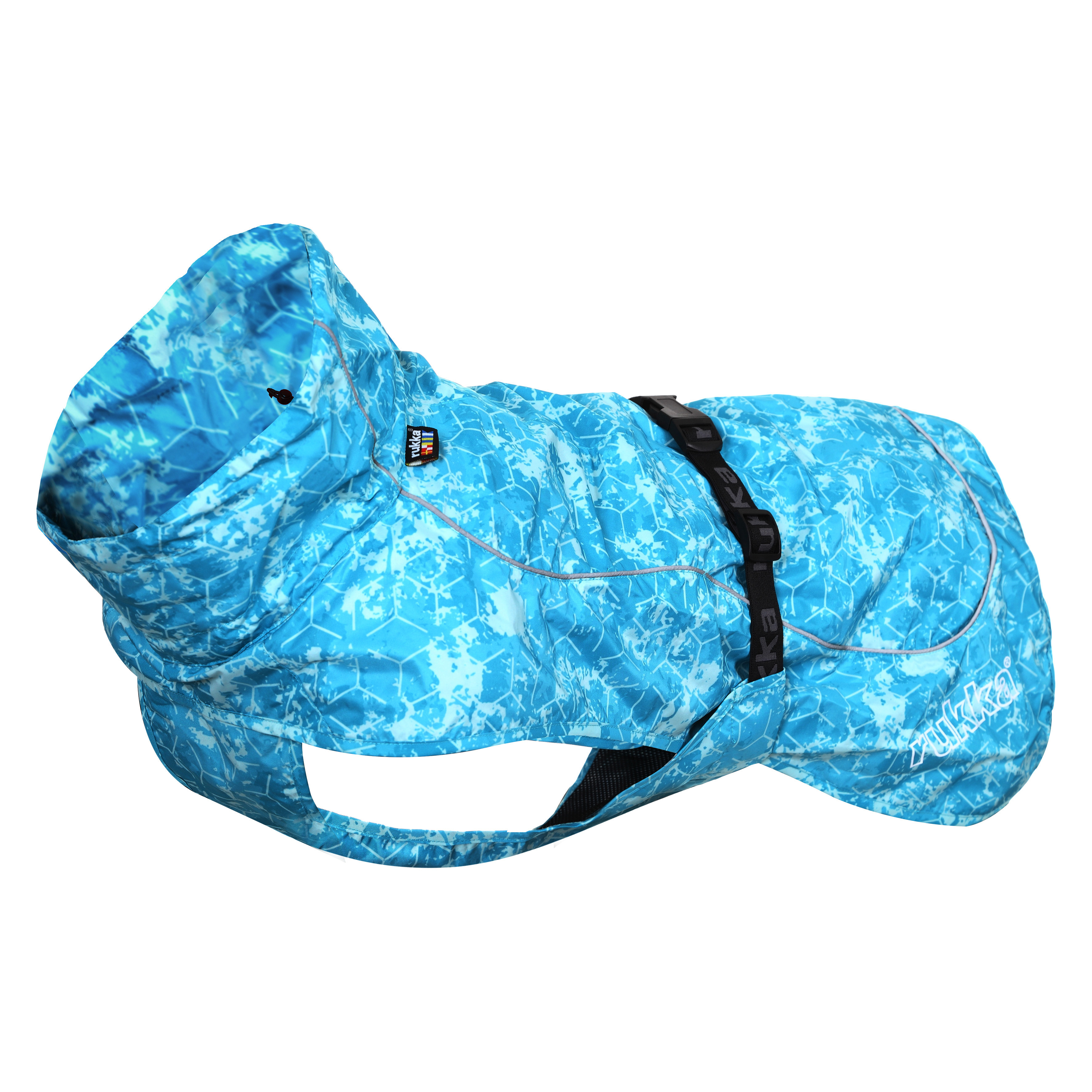 Rukka Pets Drizzle Sadetakki - Aqua, 50 - vain tämä kappale - 3