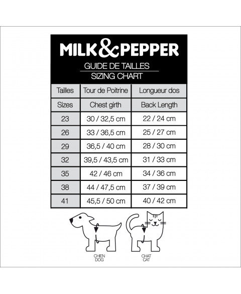 Milk & Pepper Urga Hundejakke, 20 - kun dette eksemplaret - 3