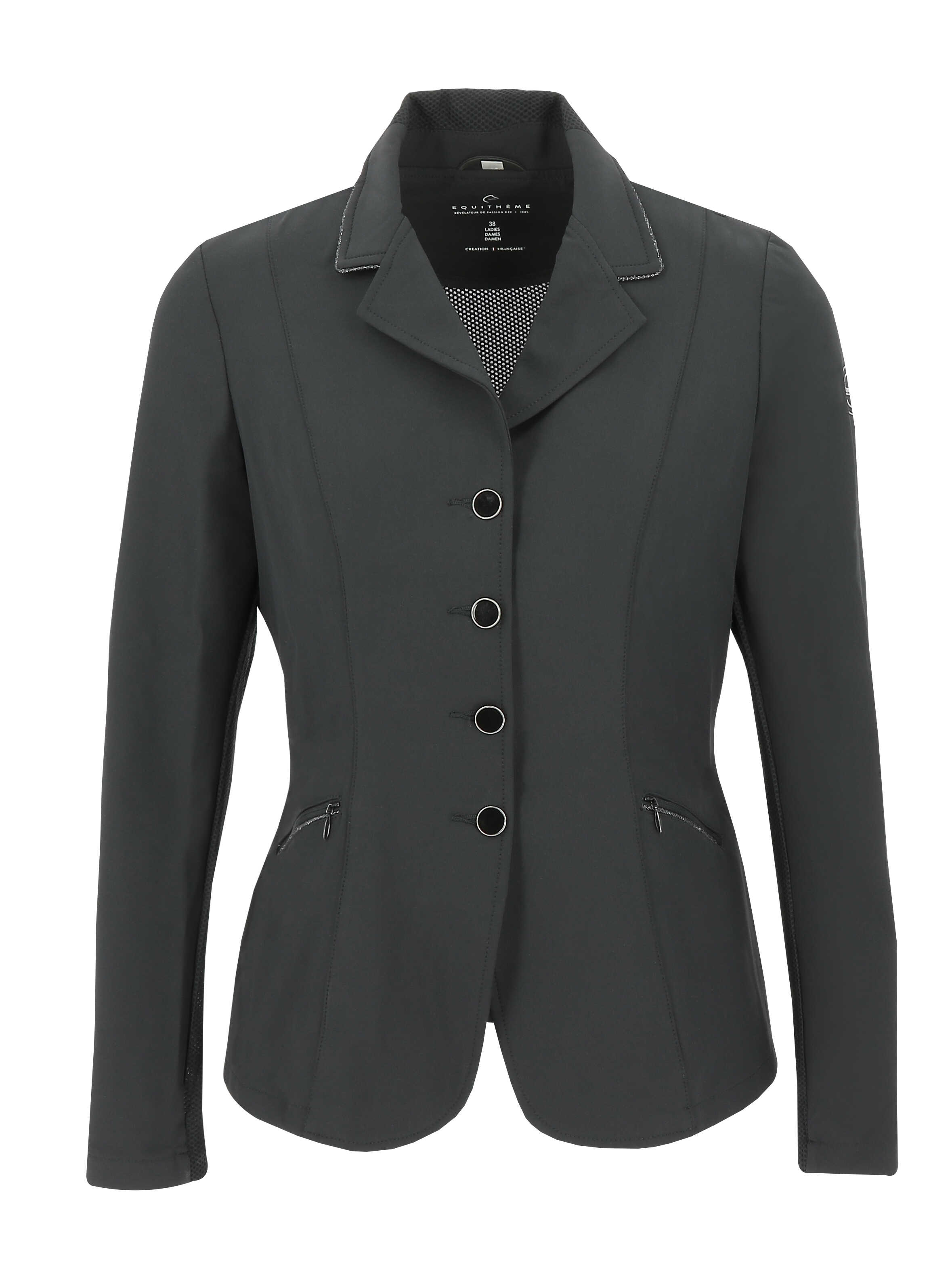 Equitheme Olivia Competition Jacket Black - 4