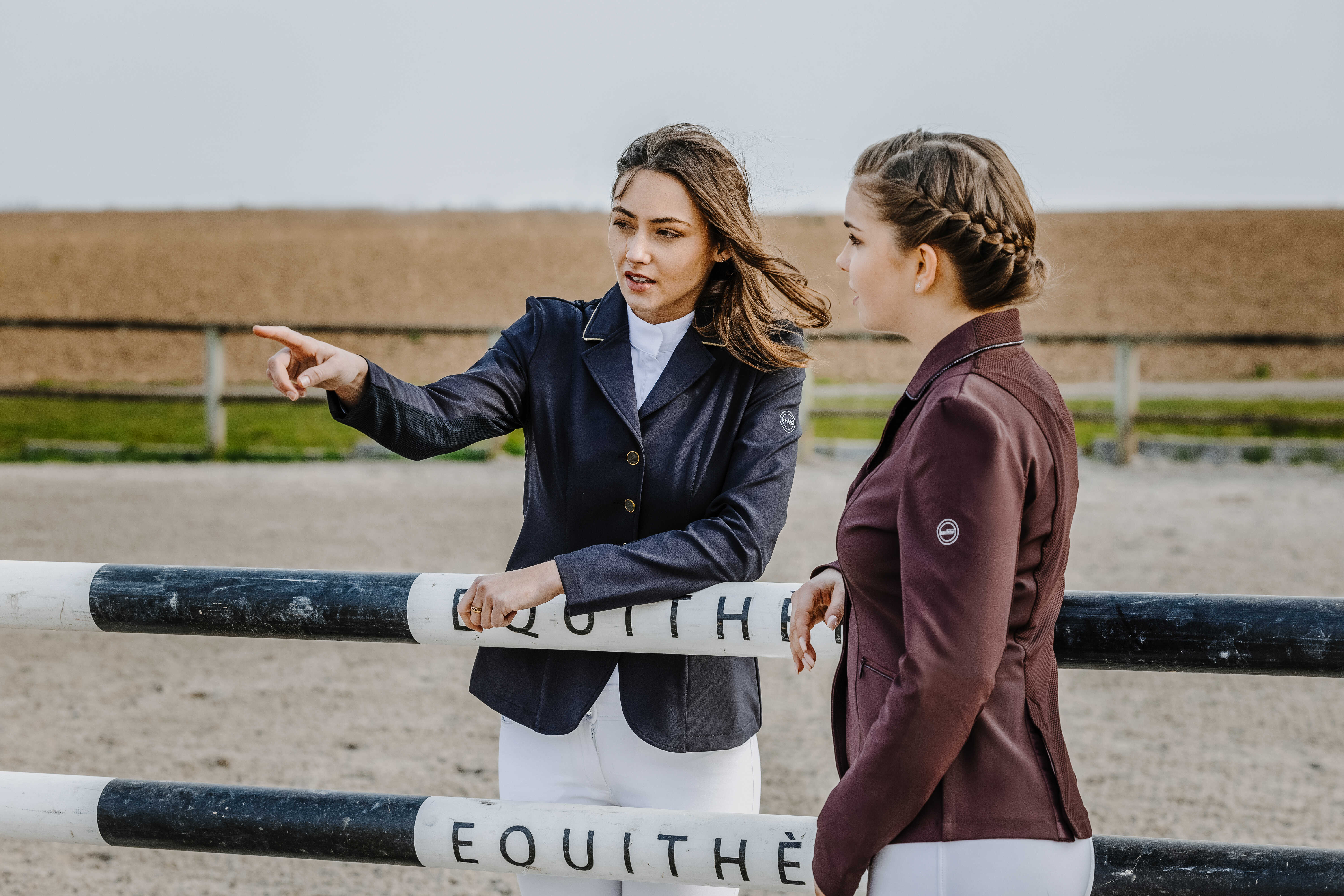 Equitheme Olivia Competition Jacket Black - 3