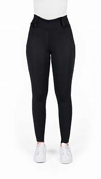Equitheme Alize Silicone Full-Seat Riding Tights Black
